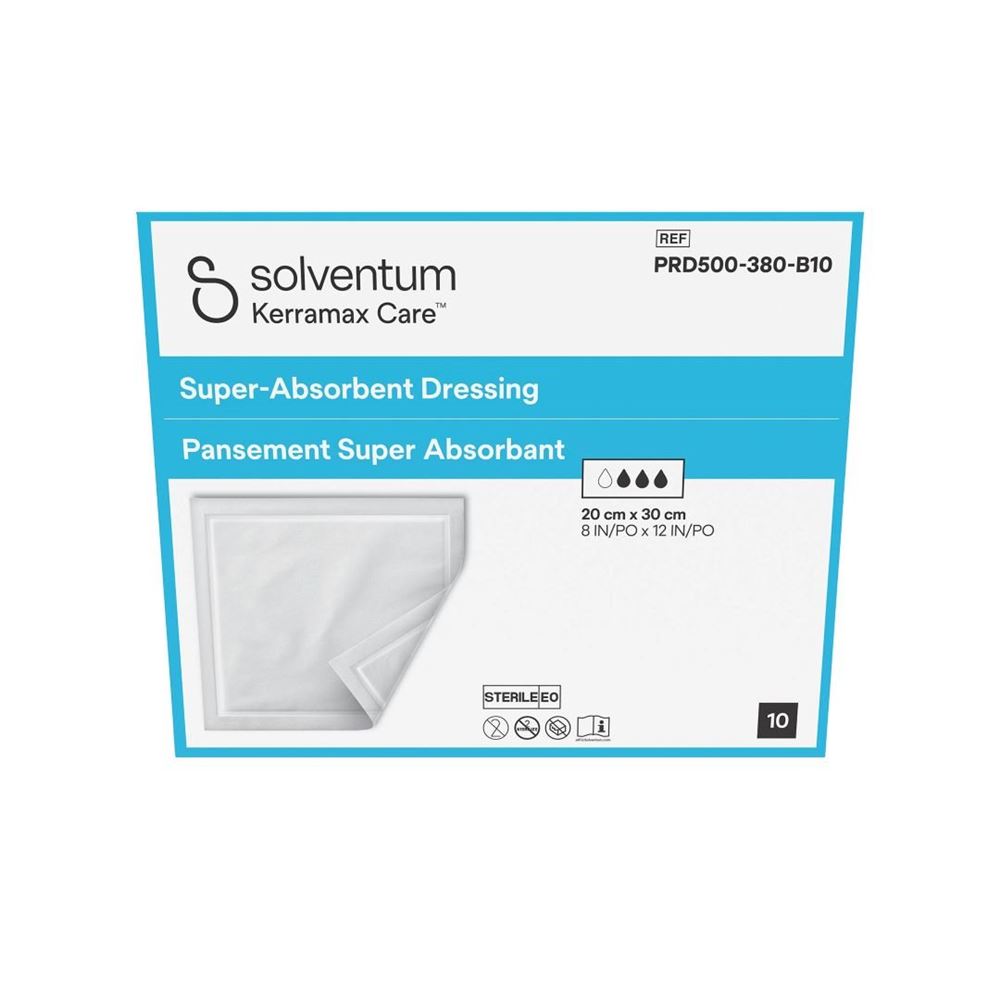 SOLVENTUM Kerramax Care pansement super absorbant