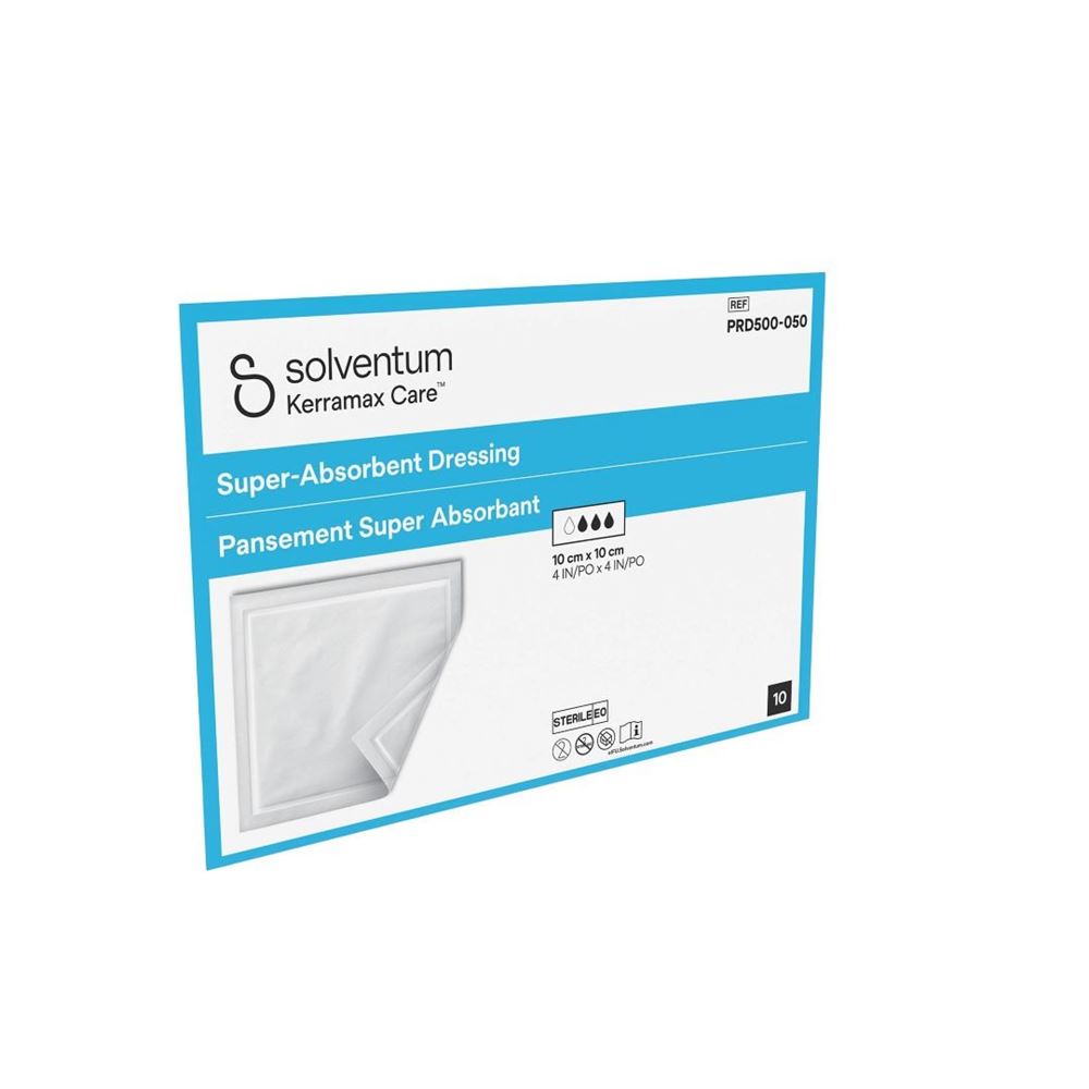 SOLVENTUM Kerramax Care Superabsorbierende Wundauflage