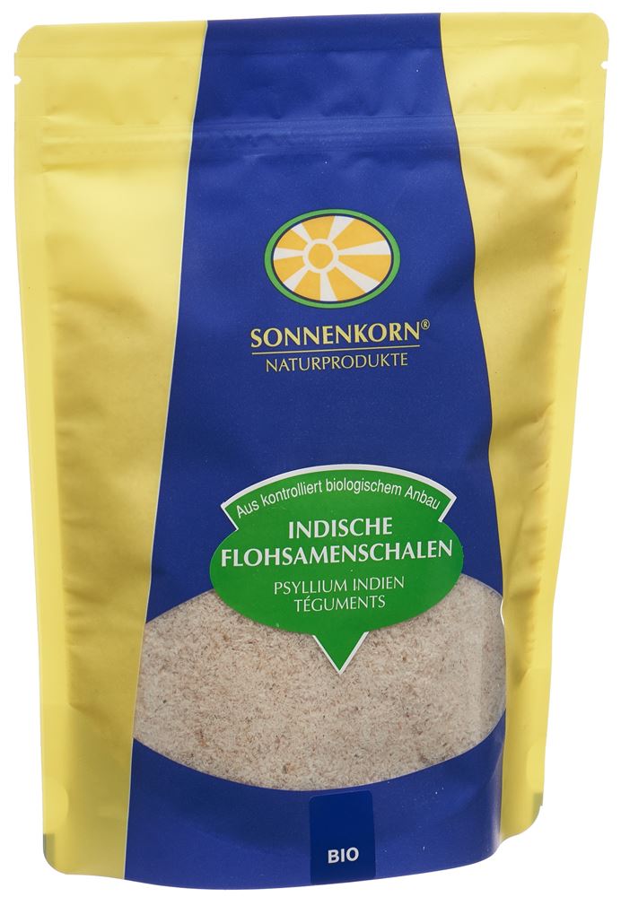 SONNENKORN Indische Flohsamenschalen