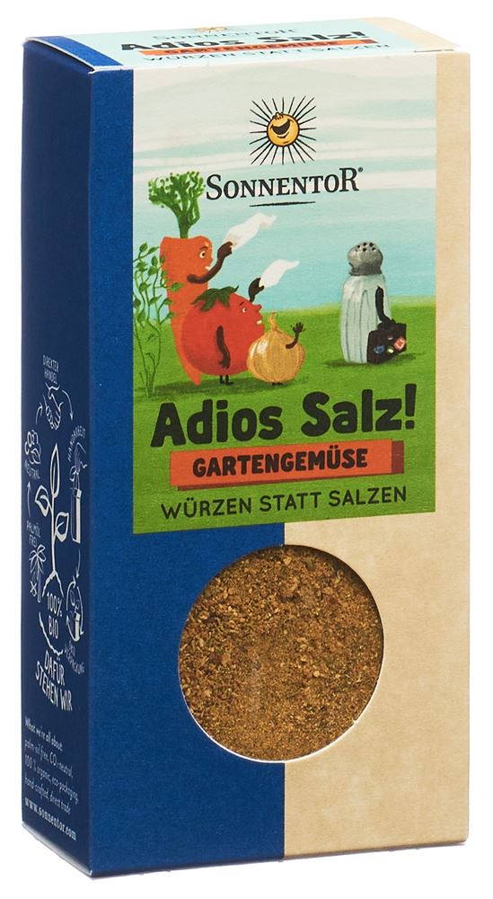 SONNENTOR Adios Salz! Gartengemüse Gemüsemischung, Hauptbild