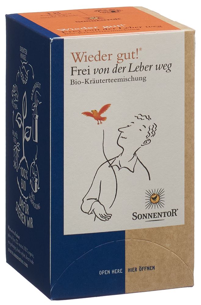 SONNENTOR Frei von der Leber weg Tee