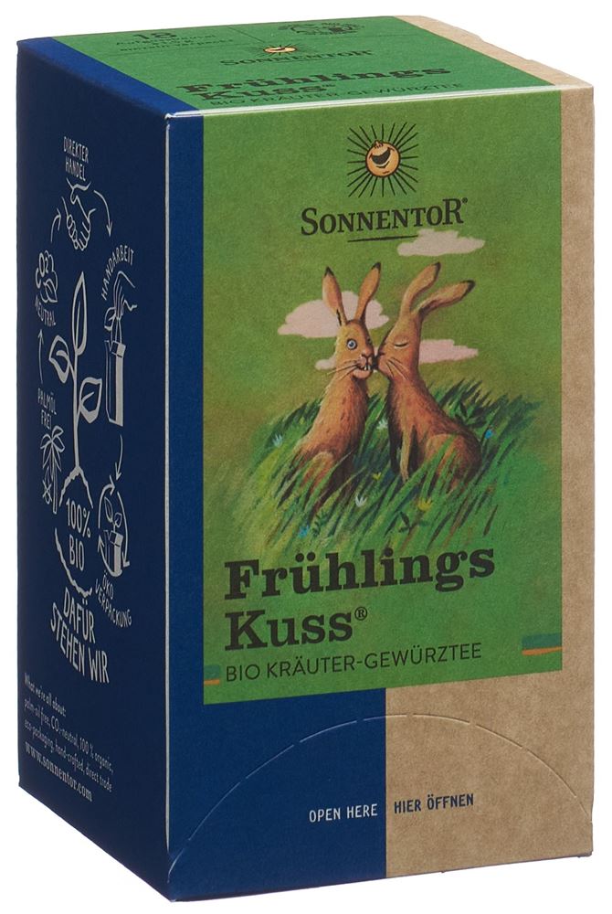 SONNENTOR Frühlingskuss Tee, image principale