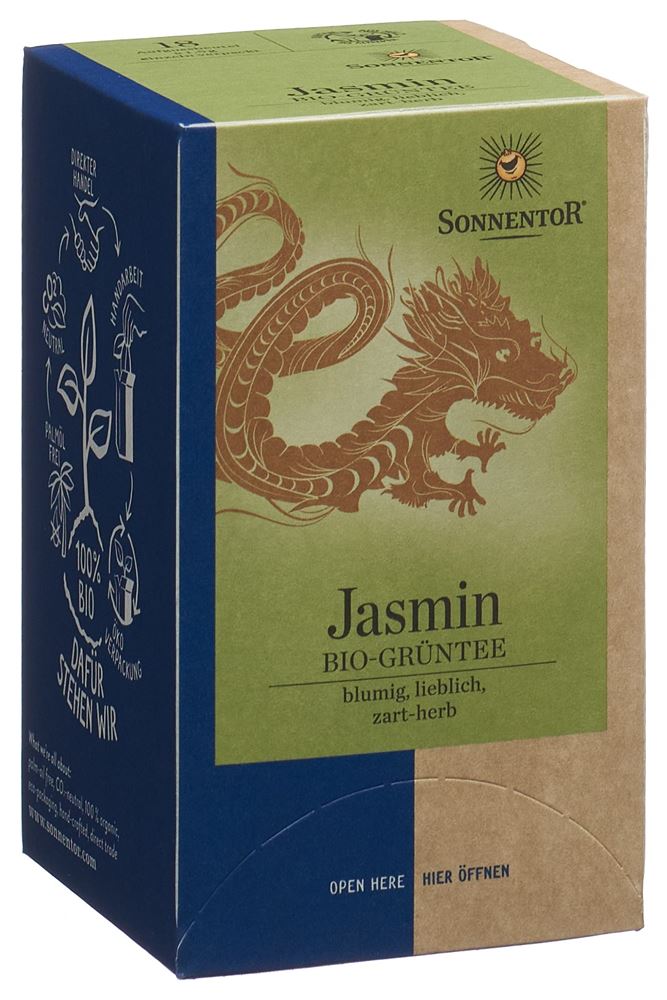 SONNENTOR Grüntee Jasmin, image principale