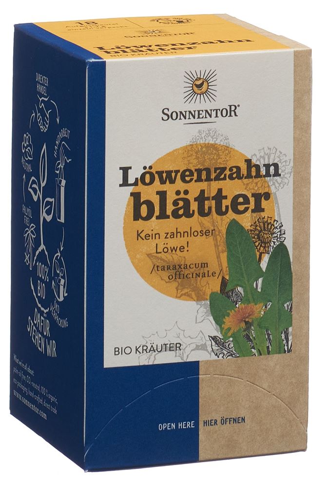 SONNENTOR Löwenzahnblätter Tee, Hauptbild