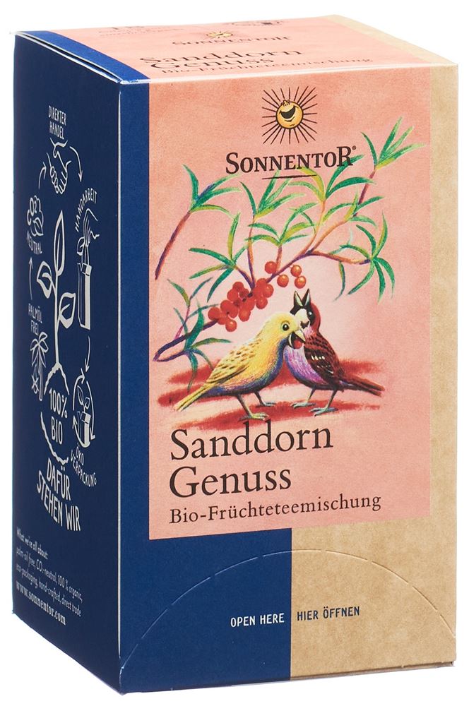 SONNENTOR Sanddorn Genuss Tee