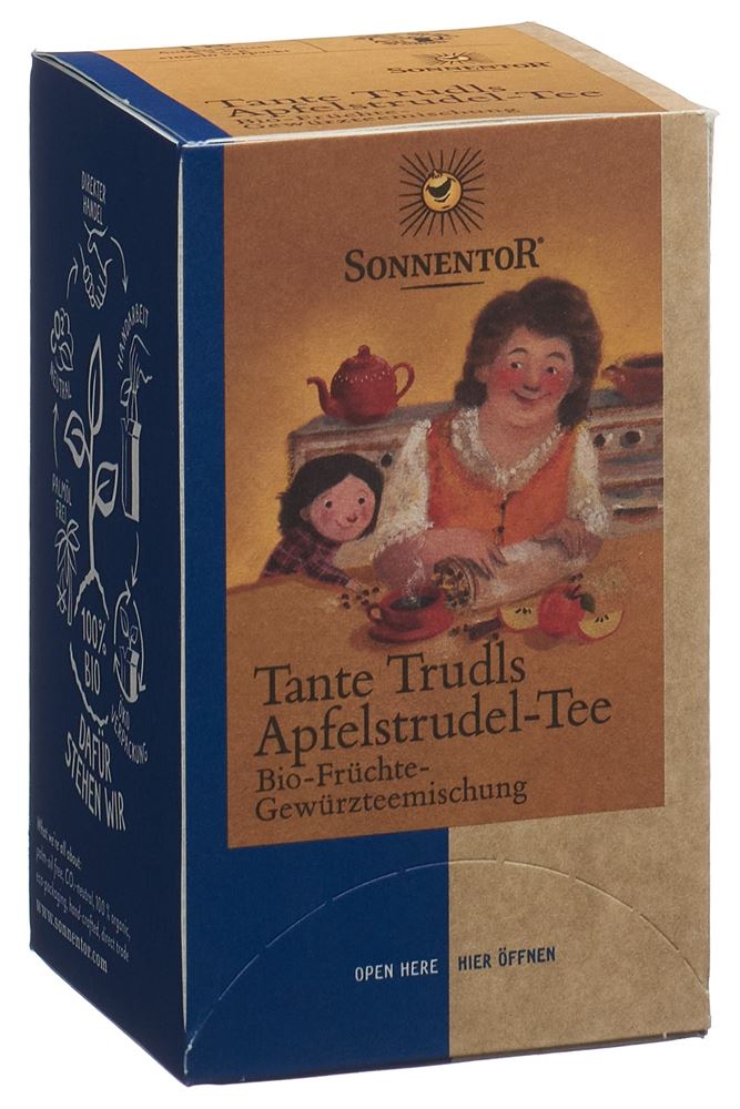 SONNENTOR Tante Trudls Apfelstrudel Tee, Hauptbild