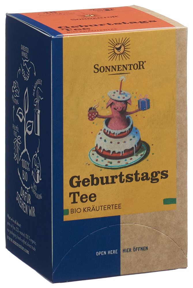 SONNENTOR tisane anniversaire