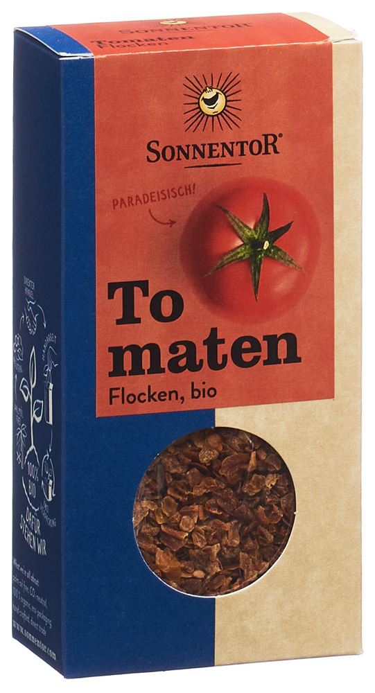 SONNENTOR Tomaten Flocken, Hauptbild