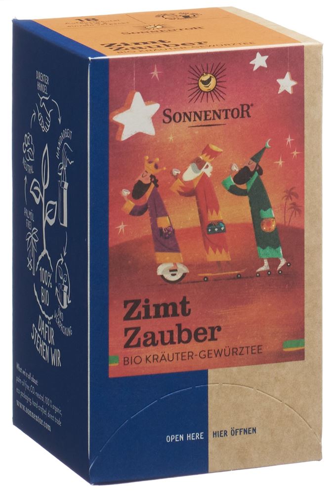 SONNENTOR Zimt Zauber Tee, Hauptbild