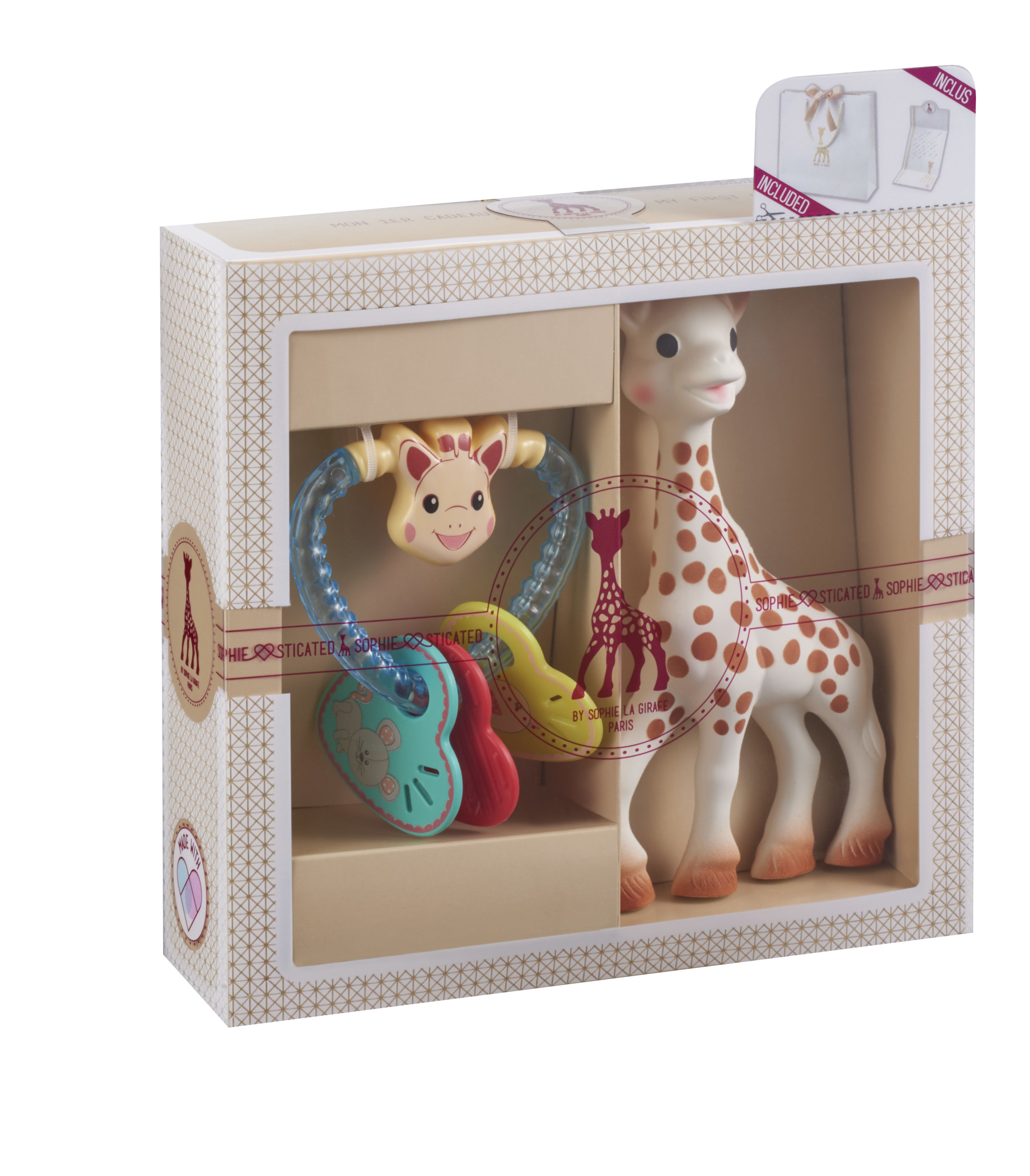 SOPHIE LA GIRAFE coffret création classique, image 2 sur 3