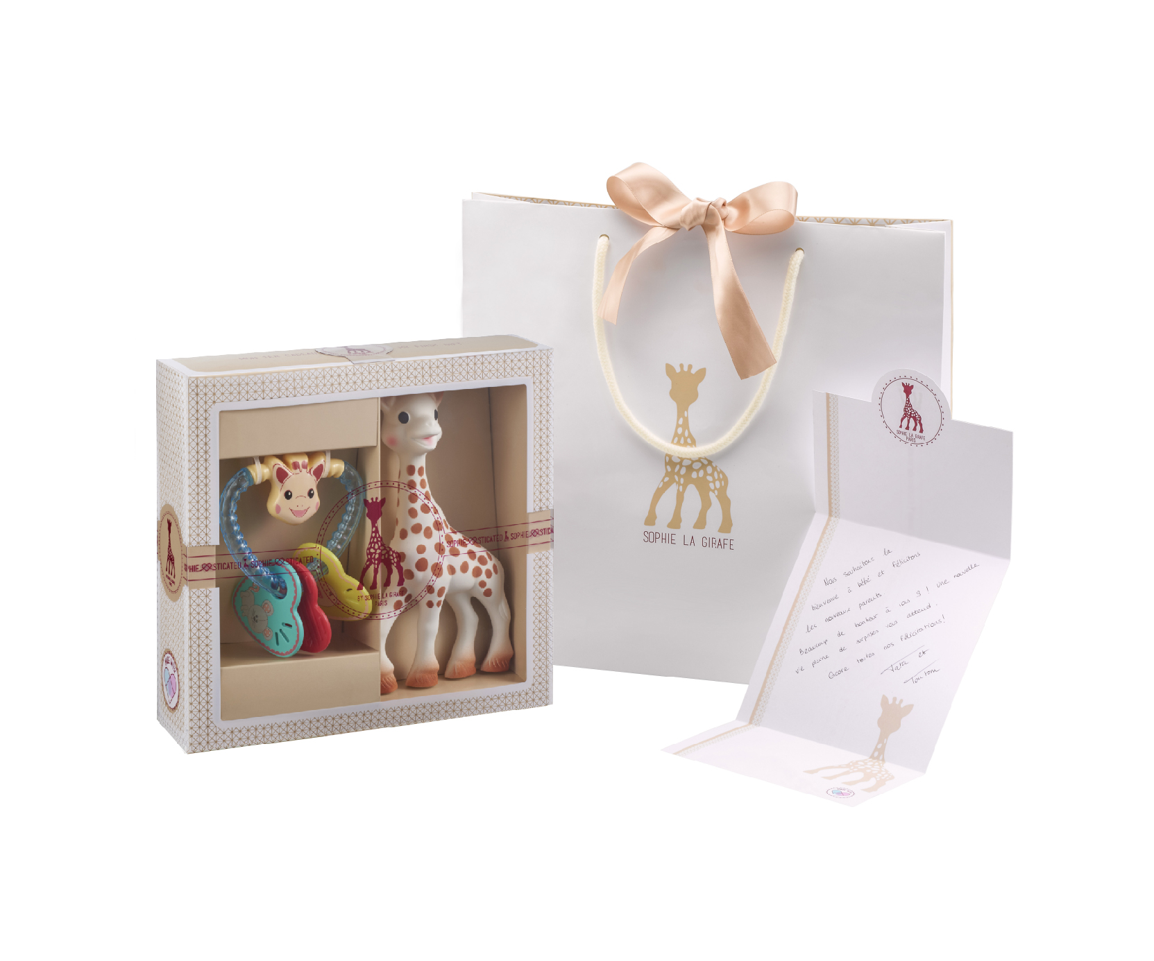 SOPHIE LA GIRAFE coffret création classique, image principale