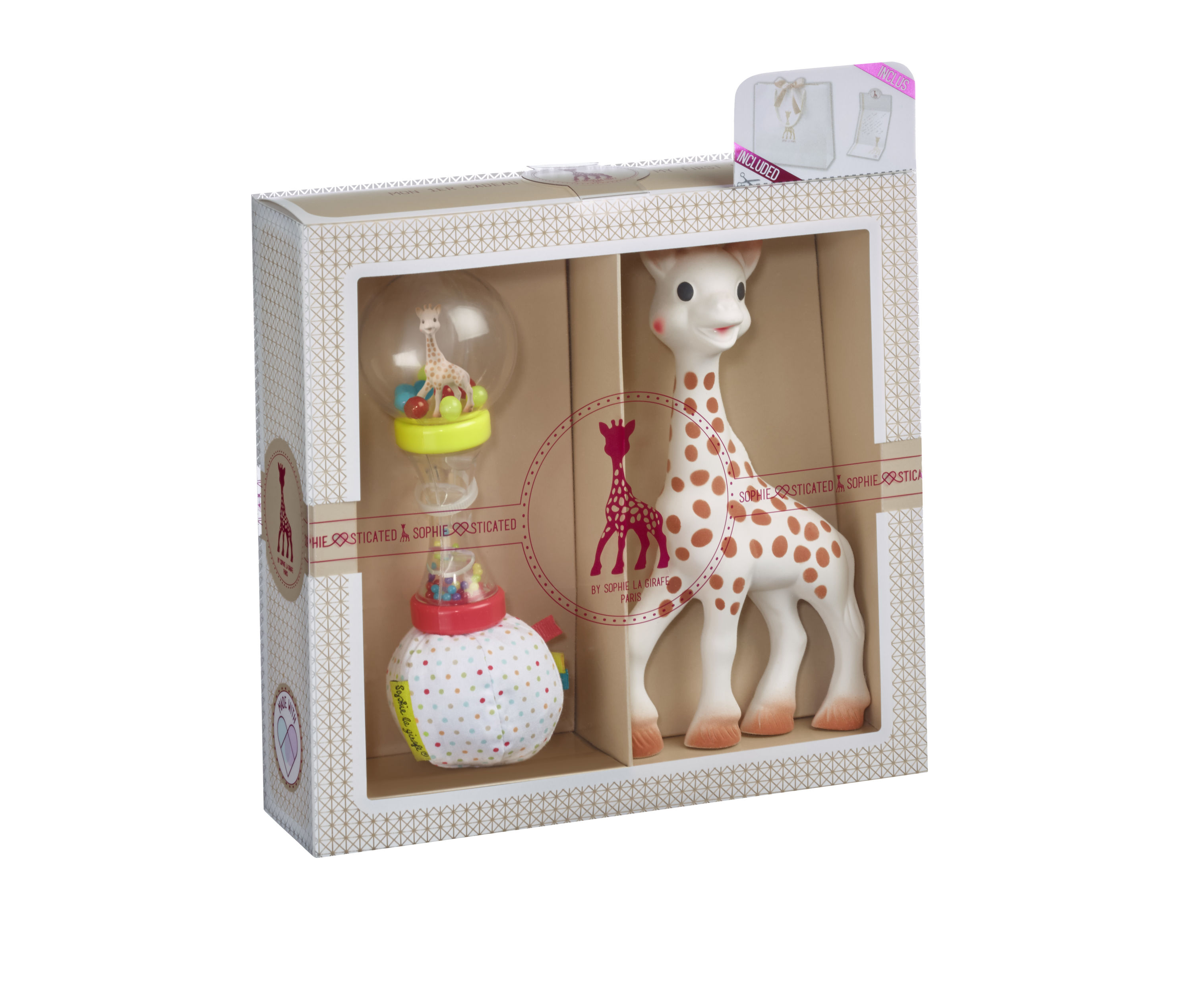 SOPHIE LA GIRAFE coffret création classique, image 2 sur 2