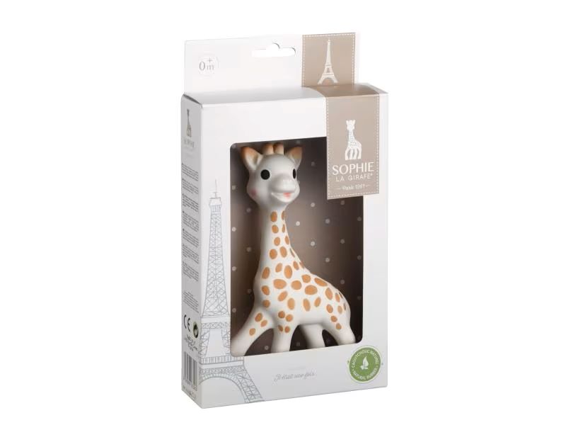 SOPHIE LA GIRAFE dans sa boîte cadeau