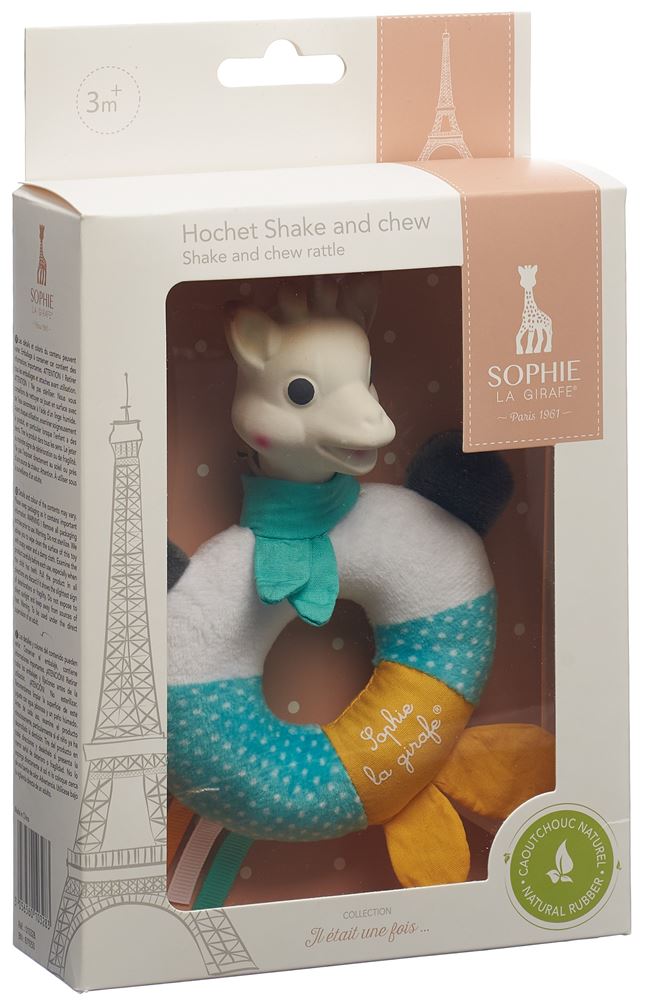 SOPHIE LA GIRAFE hochet shake & shew, image principale