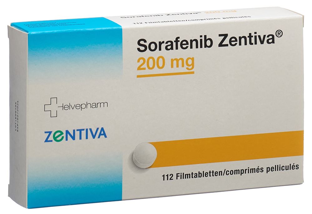 SORAFENIB Zentiva 200 mg, Hauptbild