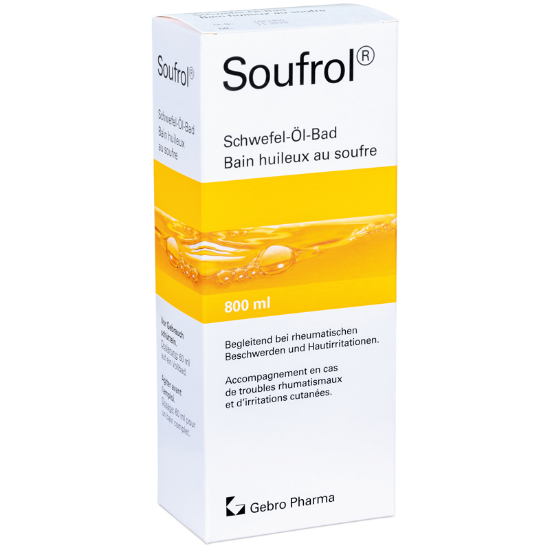 SOUFROL Schwefel-Öl-Bad