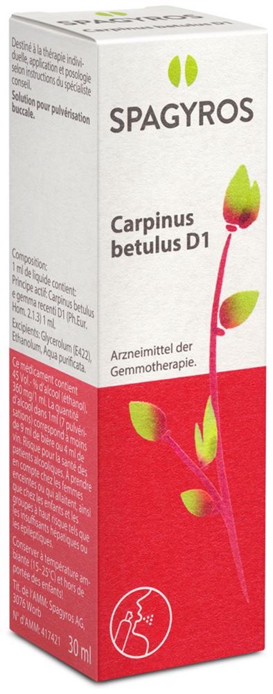 Spagyros Carpinus betulus 1 D