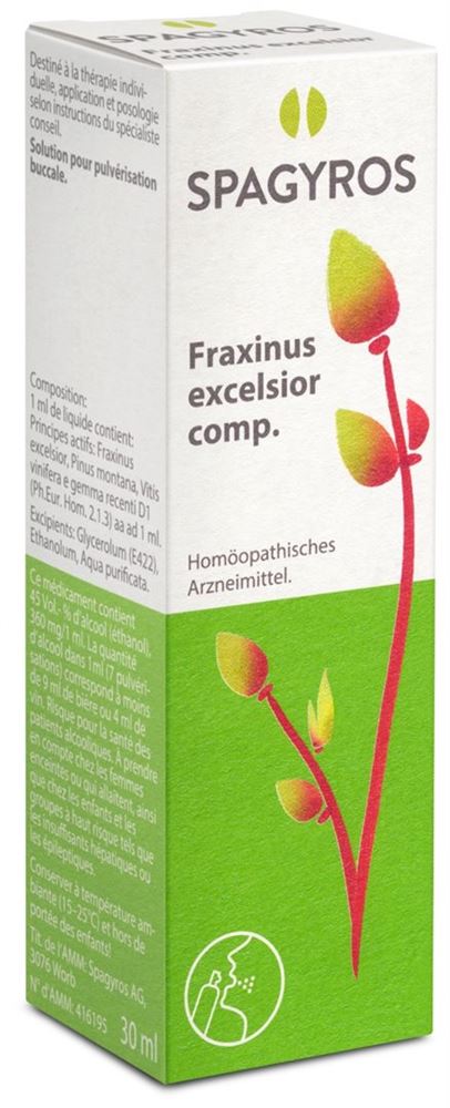 Spagyros fraxinus excelsior 1 D, image principale