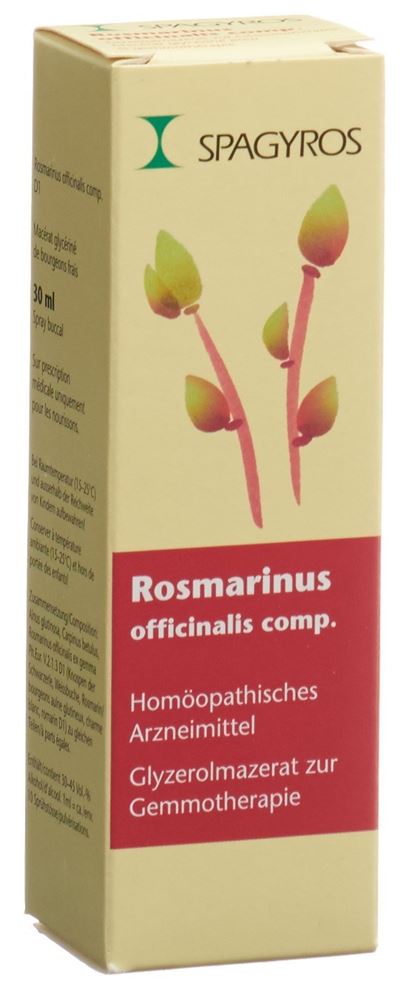 Spagyros Rosmarinus officinalis 1 D
