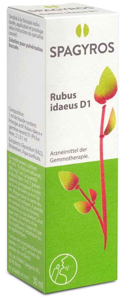 Spagyros Rubus idaeus 1 D, Hauptbild