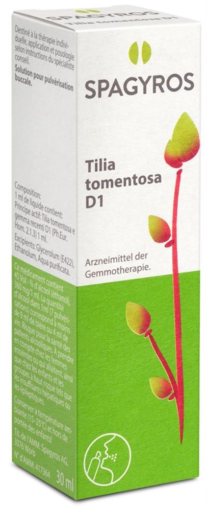 Spagyros tilia tomentosa 1 D