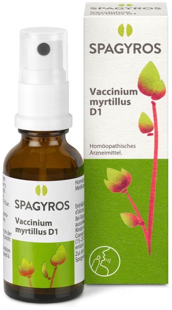 Spagyros vaccinium myrtillus 1 D, image 2 sur 2