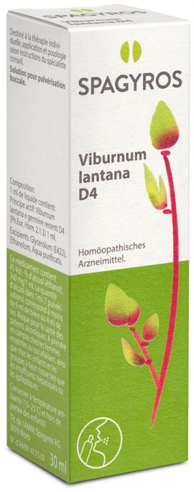 Spagyros Viburnum lantana 4 D