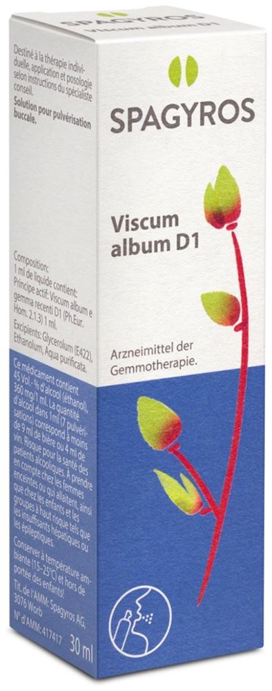 Spagyros Viscum album 1 D