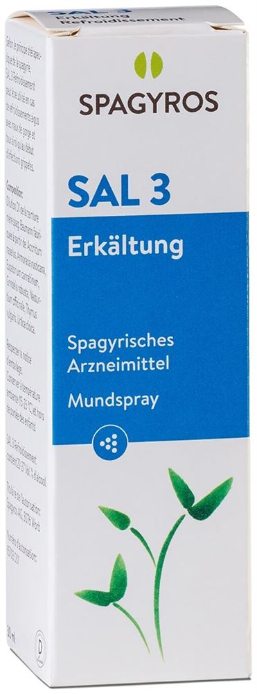 Spagyros SAL 3 Erkältung Mundspray, Hauptbild