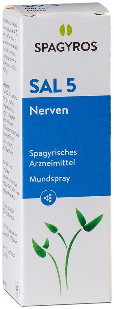 Spagyros SAL 5 Nerven Mundspray, Hauptbild