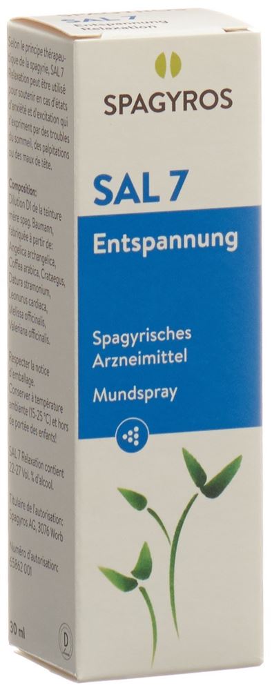 Spagyros SAL 7 Entspannung Mundspray