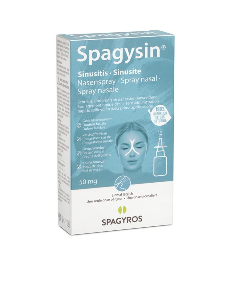 SPAGYSIN Sinusitis Nasenspray 50 mg