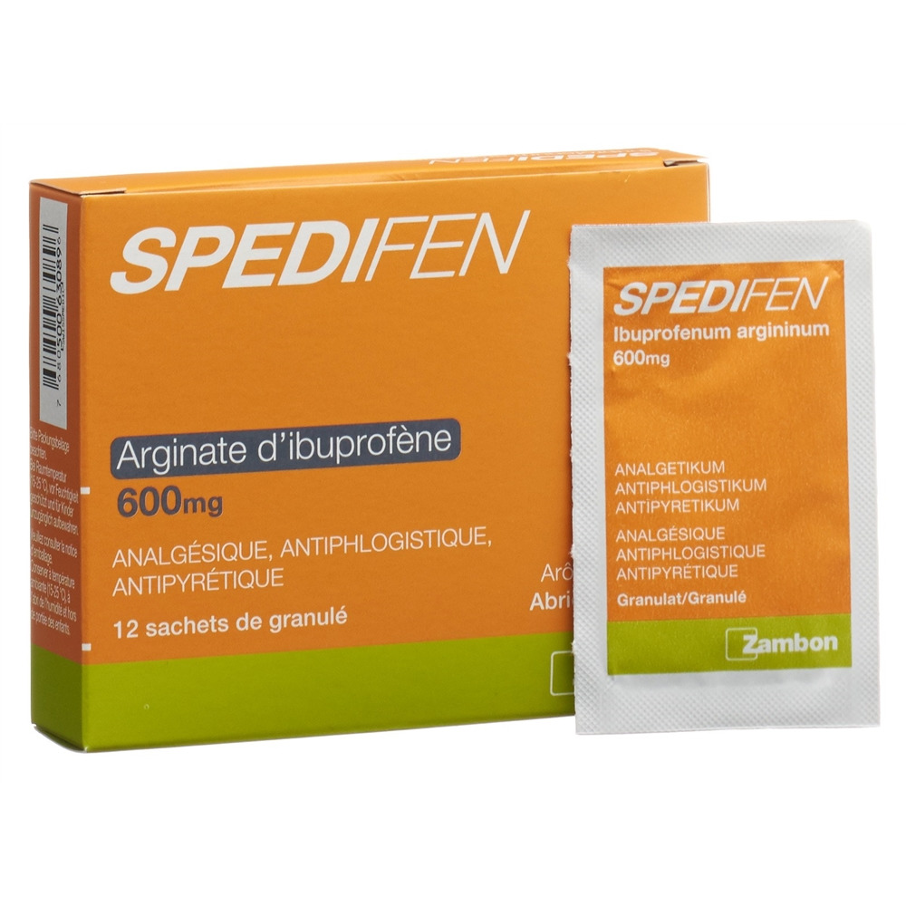 SPEDIFEN Gran 600 mg Btl 12 Stk, Bild 3 von 4