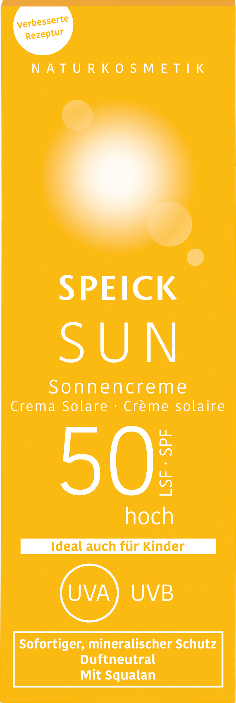 Speick crème solaire