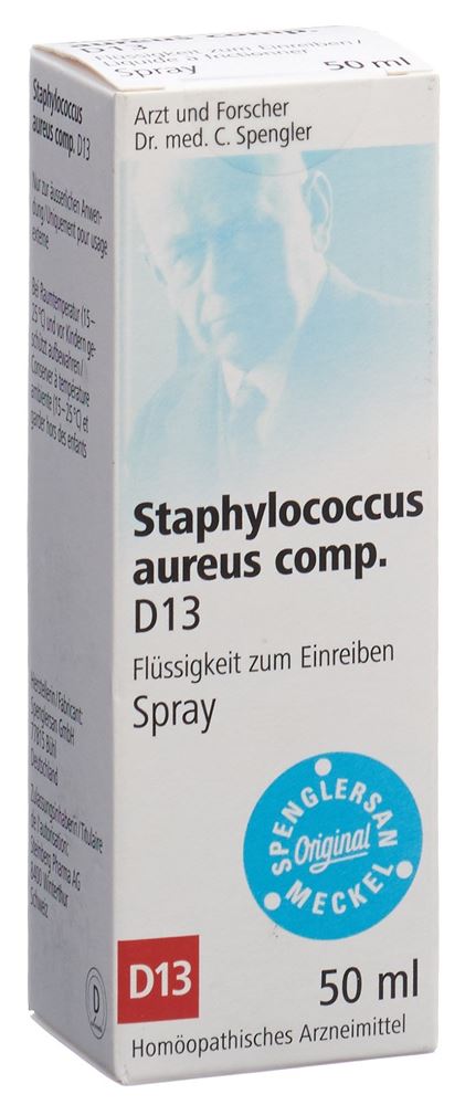 Spenglersan Staphylococcus aureus comp. 13 D, image principale