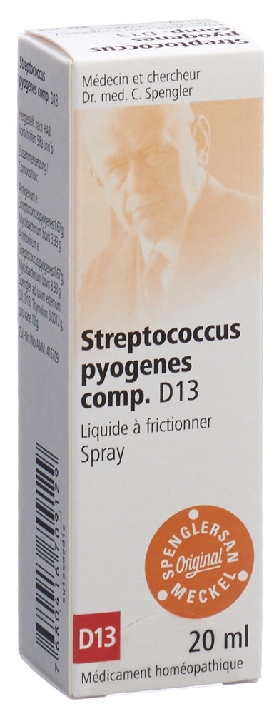 Spenglersan Streptococcus pyogenes comp. 13 D, image 2 sur 2