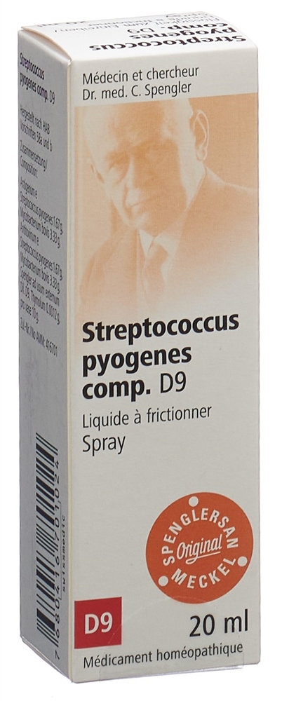Spenglersan Streptococcus pyogenes comp. 9 D, Bild 2 von 2