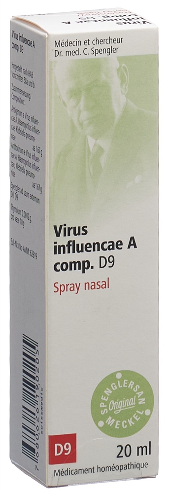 Spenglersan virus influencae A comp. 9 D, image 2 sur 2