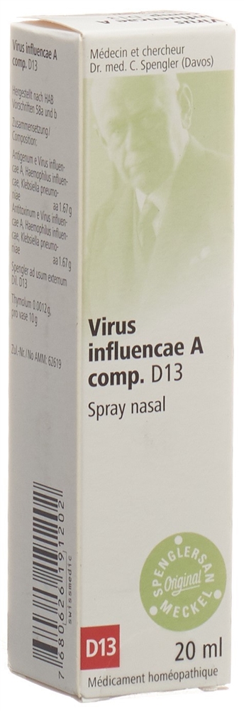 Spenglersan Virus influencae A comp 13 D, Bild 2 von 2