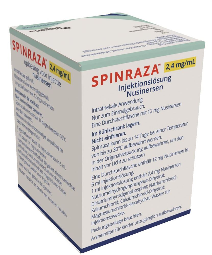 Spinraza sol inj 12 mg/5ml flac 1 pce, image principale