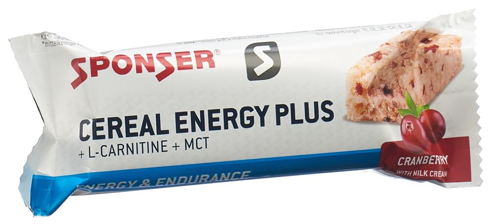 SPONSER Cereal Energy Plus Bar