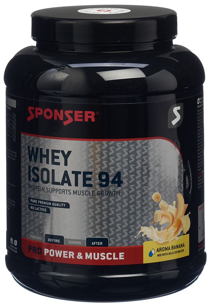 SPONSER Whey Isolate 94, Hauptbild