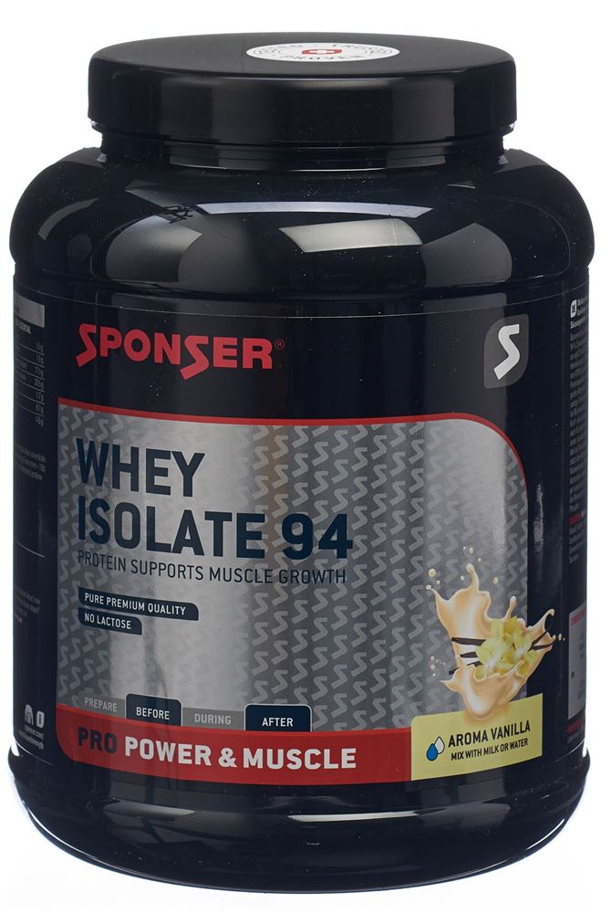 SPONSER Whey Isolate 94, Hauptbild