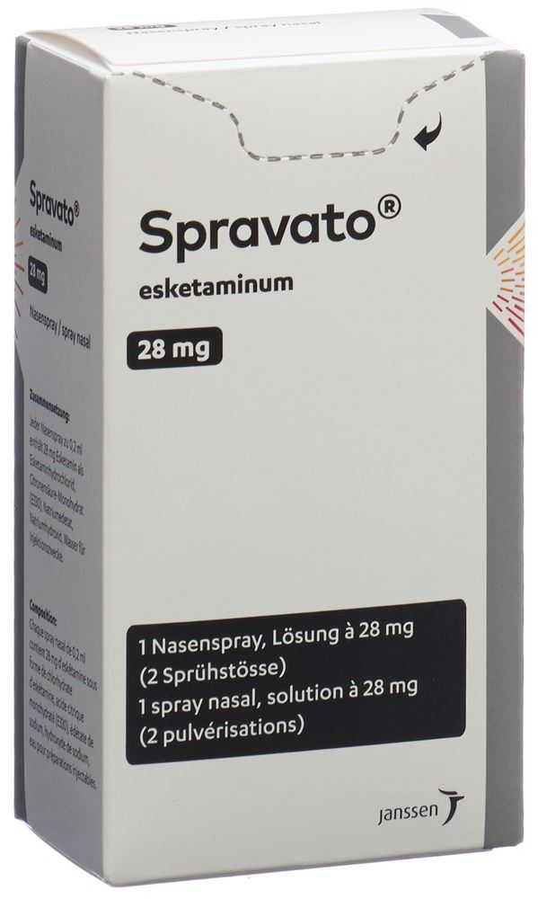 Spravato Nasenspray 28 mg Fl 1 Stk, Hauptbild