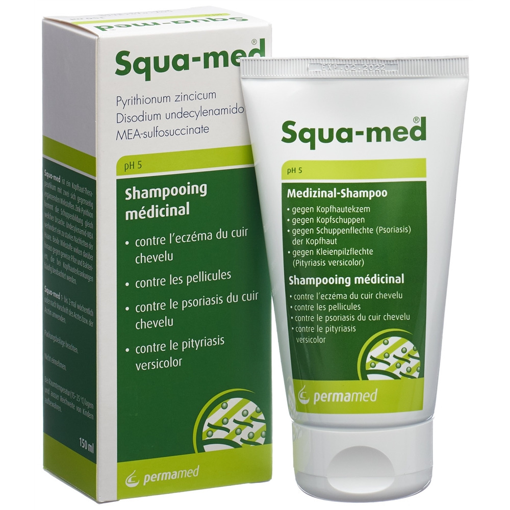 SQUA-MED shampooing médicinal, image 3 sur 4