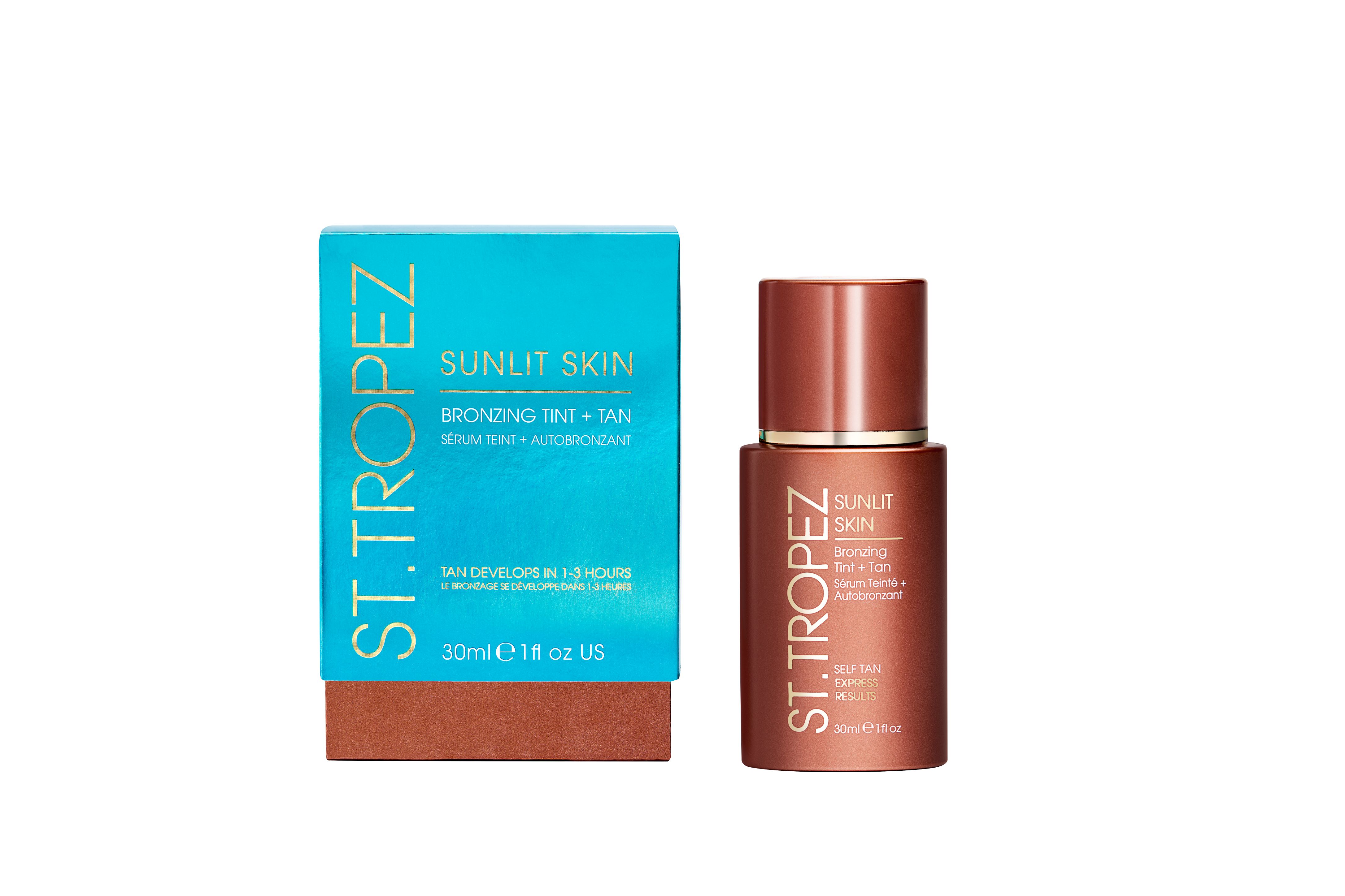 St. Tropez Sunlit Skin Tint + Tan Serum