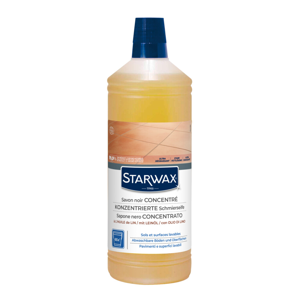 Starwax Savon noir à l'huile de lin