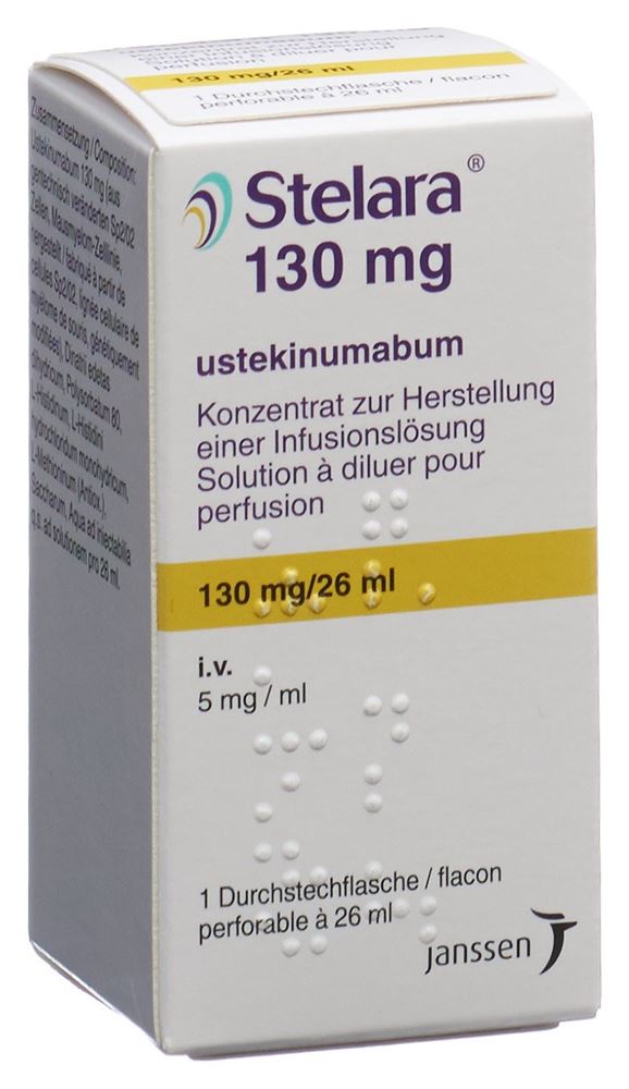 STELARA conc perf 130 mg/26ml flac 1 pce, image principale