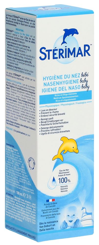 STERIMAR hygiène du nez bébé