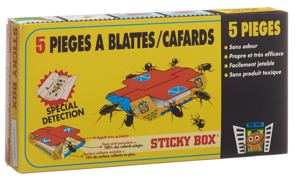 STICKY BOX pièges cafards